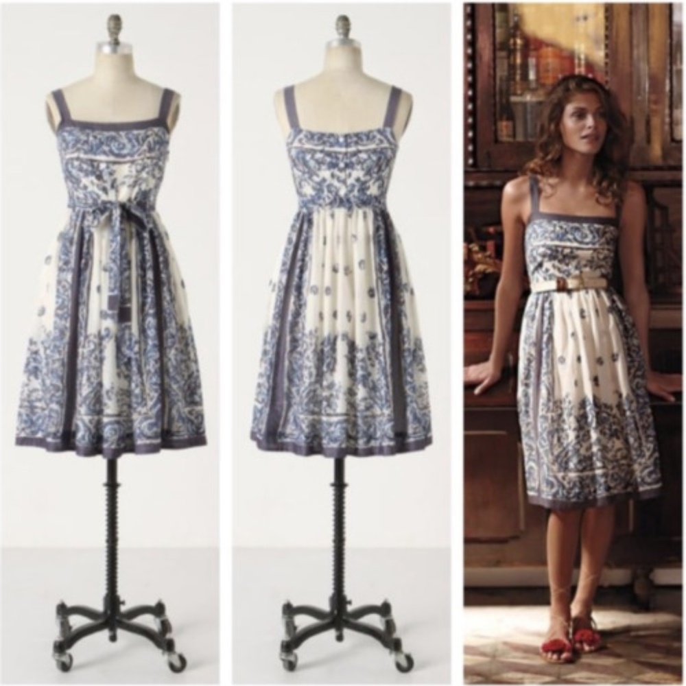 Vintage Anthropologie Catmint Dress by Maeve